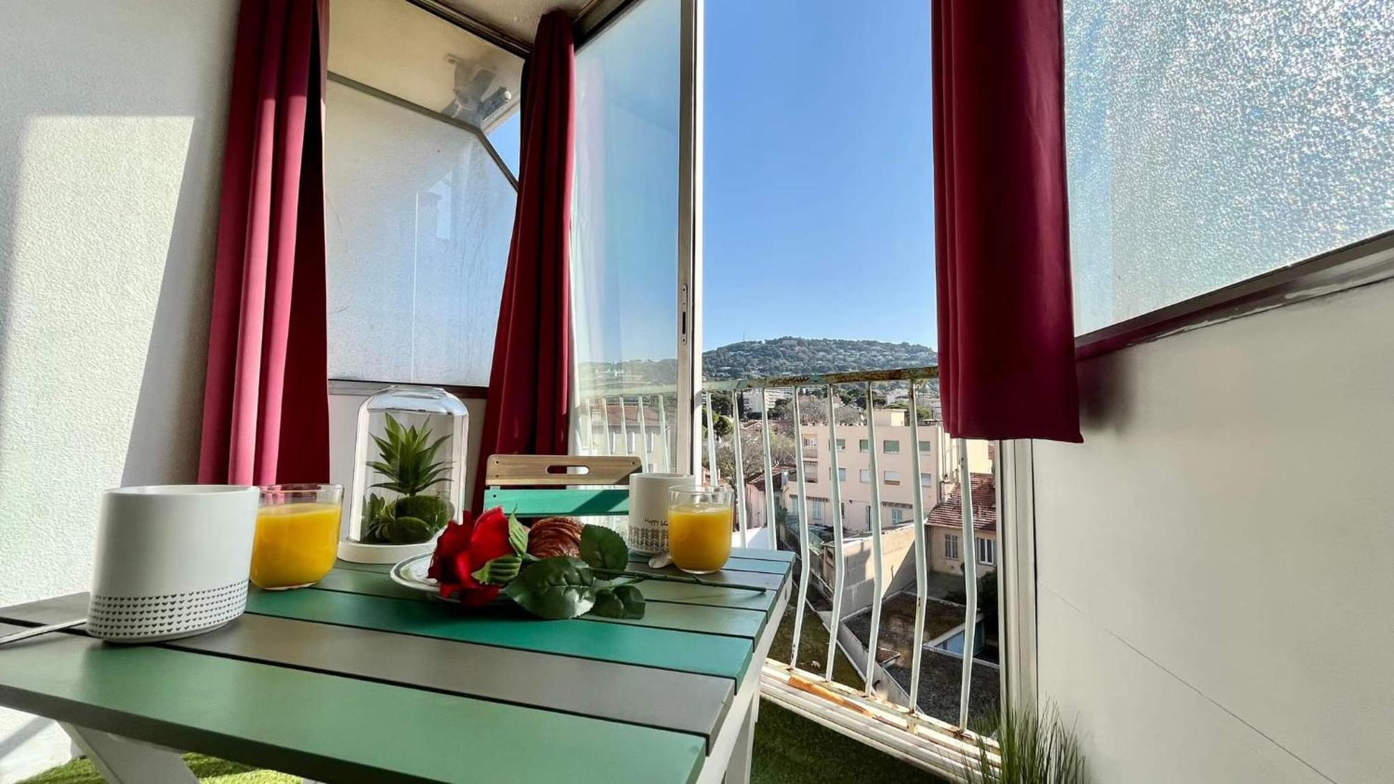 Charmant Studio Cannes Centre - Ideal Vacance Et Congres Экстерьер фото